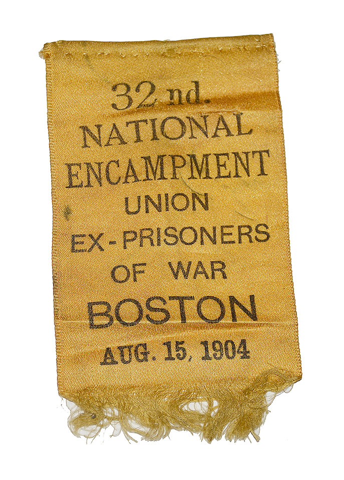 UNION EX-POW RIBBON – 32nd ENCAMPMENT, BOSTON, 1904