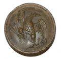 RELIC U.S. PATTERN 1826 EAGLE BREAST PLATE FROM CULPEPER