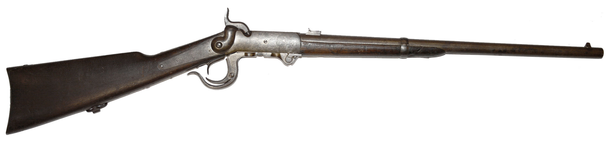CONFEDERATE CAPTURED AND COLLECTED 5TH MODEL BURNSIDE CARBINE - “F” MARKED