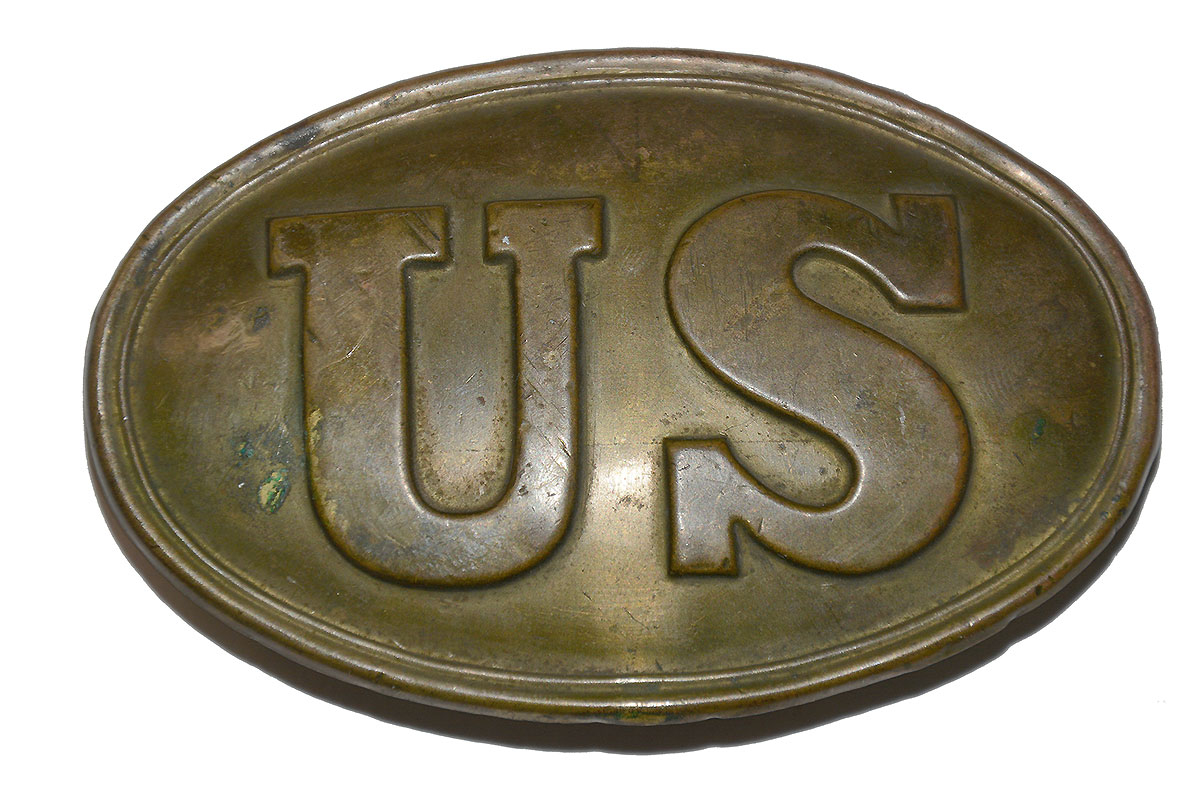 US PATTERN 1839 BELT PLATE