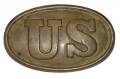 US PATTERN 1839 CARTRIDGE BOX PLATE