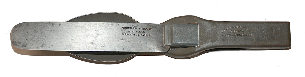 SOLDIER PERSONALIZED CIVIL WAR WORMAN AND ELY MESS SET