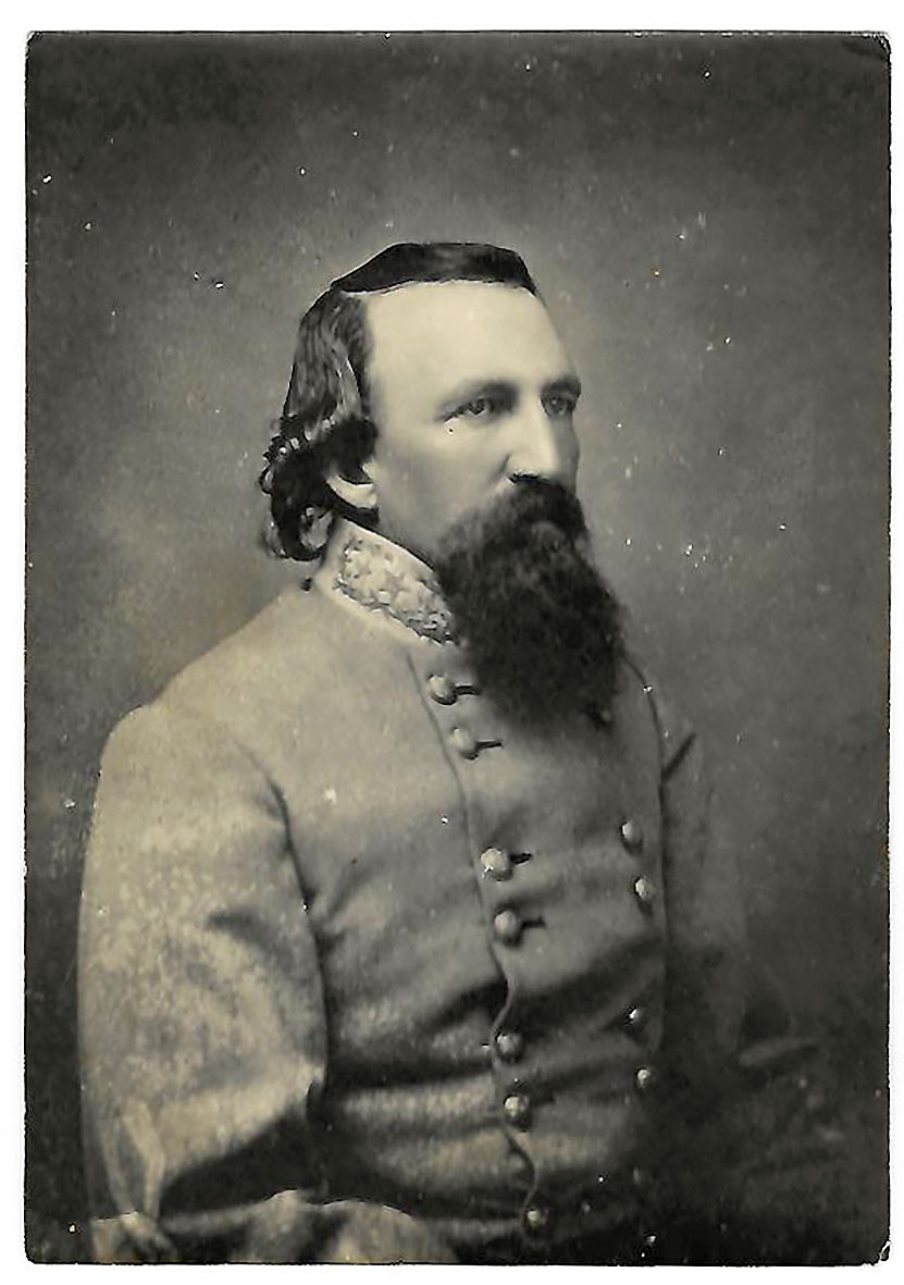 POST-WAR UNMOUNTED SILVER PRINT OF GENERAL JAMES B. GORDON BY RICHMOND PHOTOGRAPHER, GEORGE S. COOK & SONS