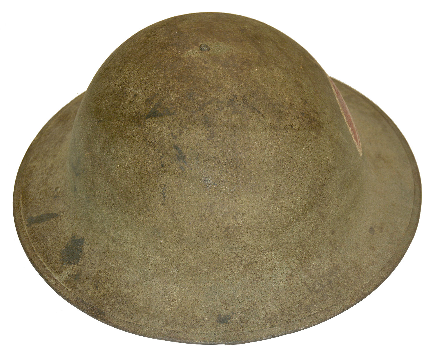 U.S. WWI M1917 78TH INFANTRY DIVISION HELMET WITH LINER & CHIN STRAP
