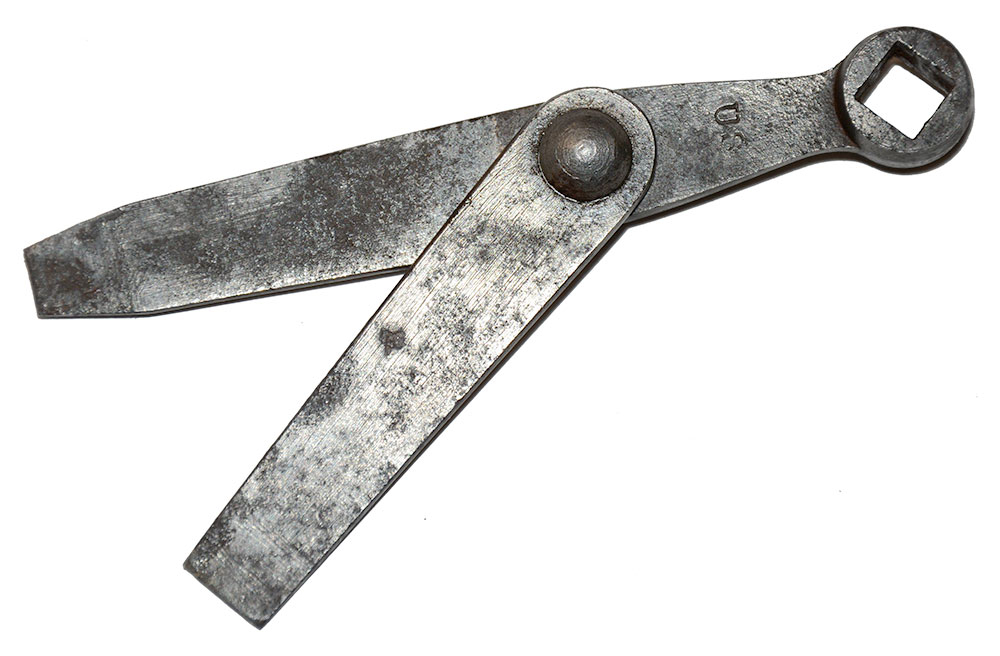 RARE “US” MARKED M1841 RIFLE / M1842 MUSKET COMBINATION WRENCH