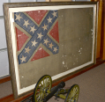 RARE CONFEDERATE NAVAL ENSIGN OR SECOND NATIONAL BROUGHT HOME BY A UNION OFFICER