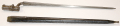 SOCKET BAYONET AND SCABBARD FOR P-1854 AUSTRIAN LORENZ RIFLE