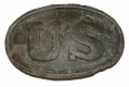 RELIC US PATTERN 1839 BELT PLATE FROM WINCHESTER, RECOVERED BY STAN PHILLIPS