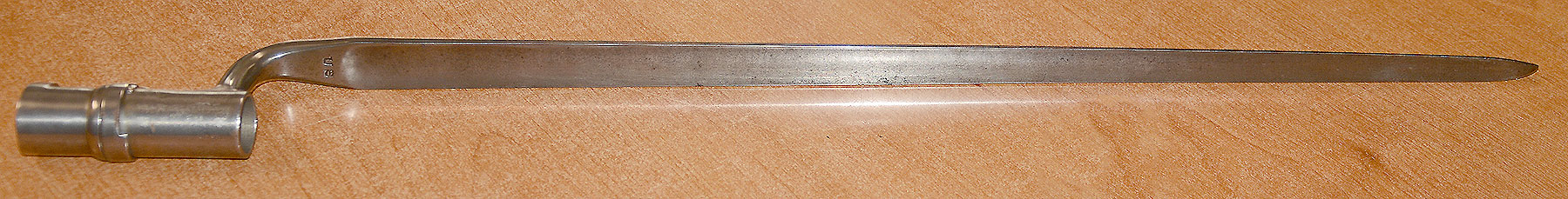 COLLINS & COMPANY SOCKET BAYONET FOR THE SHARPS RIFLE
