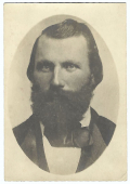POST-WAR SILVER PRINT OF GENERAL JEB STUART, FROM A RICHMOND PHOTOGRAPHER, GEORGE S. COOK & SONS