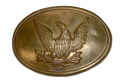 US MILITIA EAGLE CARTRIDGE BOX PLATE CA1835-1845