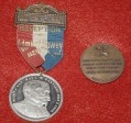 ADMIRAL DEWEY MEDAL & USS OLYMPIA TOKEN