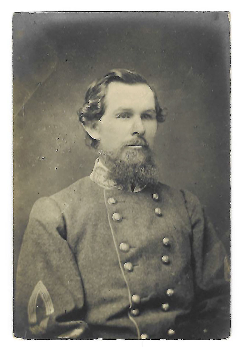 POST-WAR UNMOUNTED SILVER PRINT OF CONFEDERATE GENERAL EPPA HUNTON, FROM RICHMOND PHOTOGRAPHER: GEORGE S. COOK & SONS