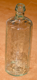 ANTIQUE OPEN PONTIL MEDICINE BOTTLE