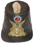 EXTREMELY FINE AMERICAN CIVIL WAR FRENCH MADE SHAKO