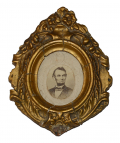PERIOD FRAMED LINCOLN PORTRAIT