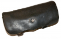 CIVIL WAR CAVALRY CARBINE CARTRIDGE BOX WITH WOOD BLOCK