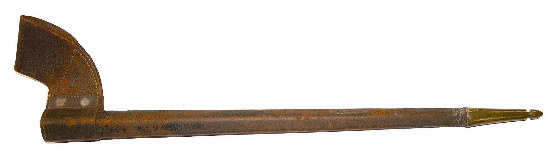 U.S.-MADE BAYONET SCABBARD FOR AUSTRIAN LORENZ BAYONET