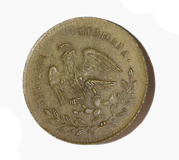 REPUBLICA MEXICANA COAT BUTTON