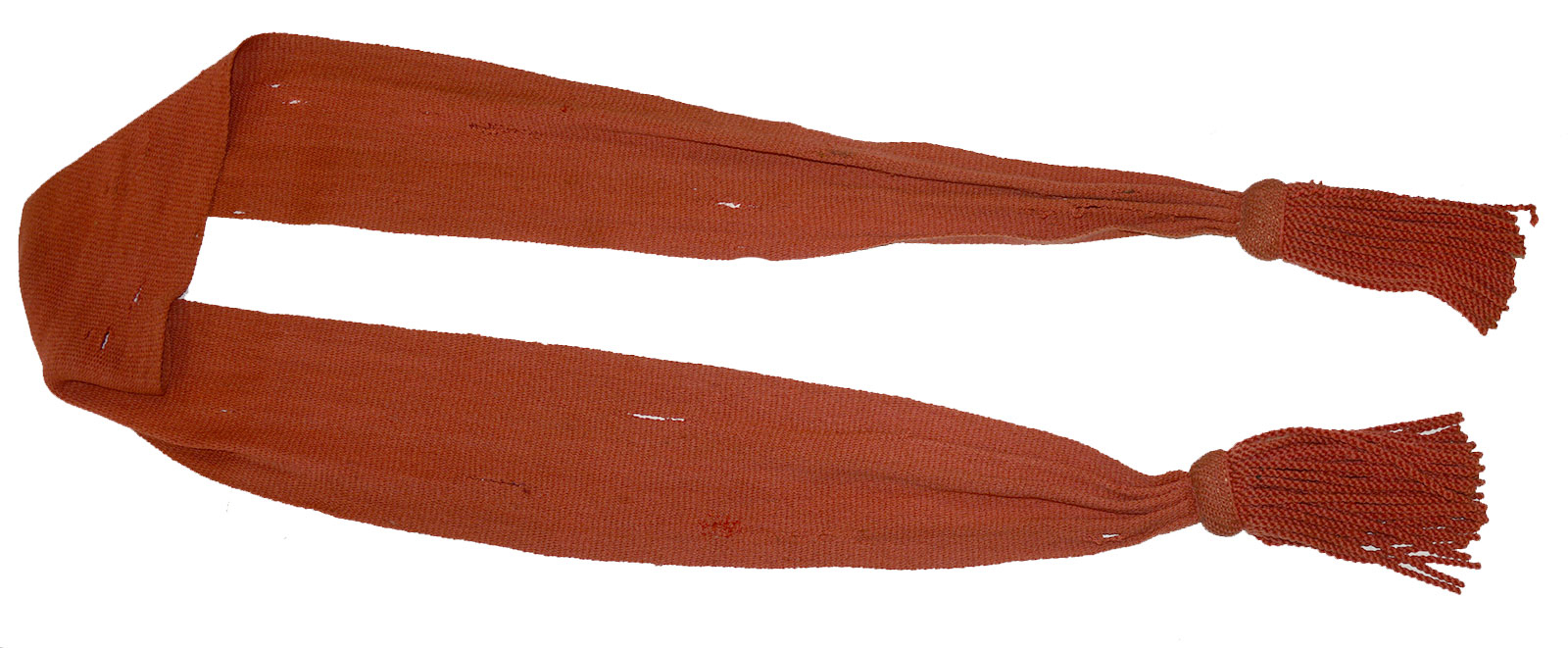 WOOL SASH ATTRIBUTED TO A CONFEDERATE NCO