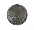 PUBLISHED 1853/1854 CALENDAR TOKEN FROM LITTLE ROUND TOP