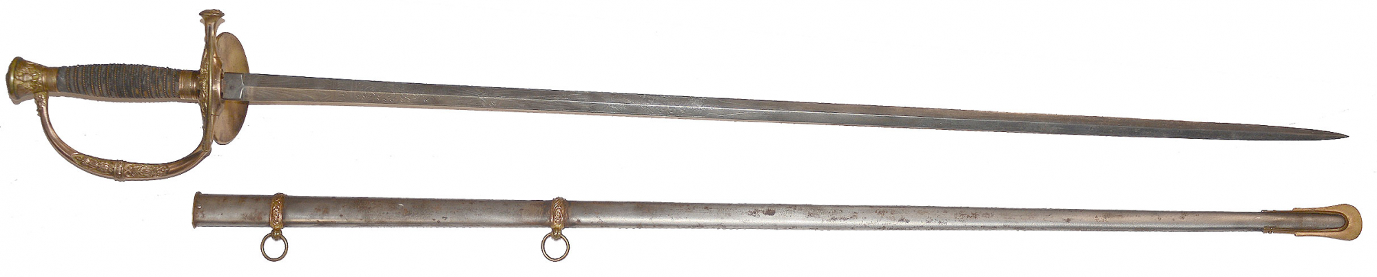 SCHUYLER, HARTLEY AND GRAHAM MODEL 1860 STAFF OFFICER’S SWORD 1865-1867