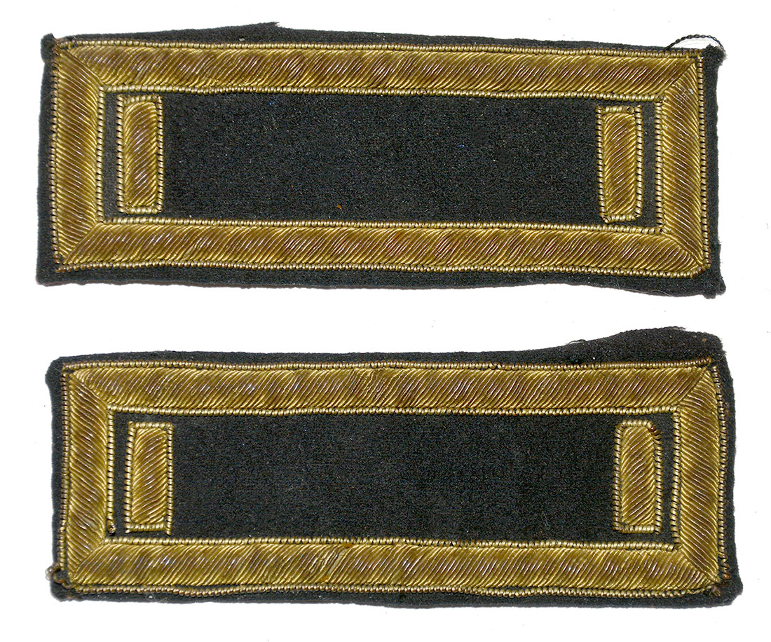 CIVIL WAR FIRST LIEUTENANT OF STAFF SHOULDER STRAPS
