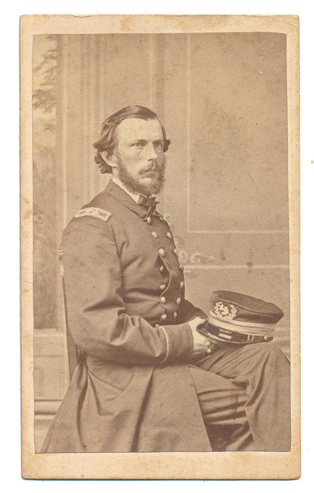 CDV PHOTO OF UNION NAVAL OFFICER