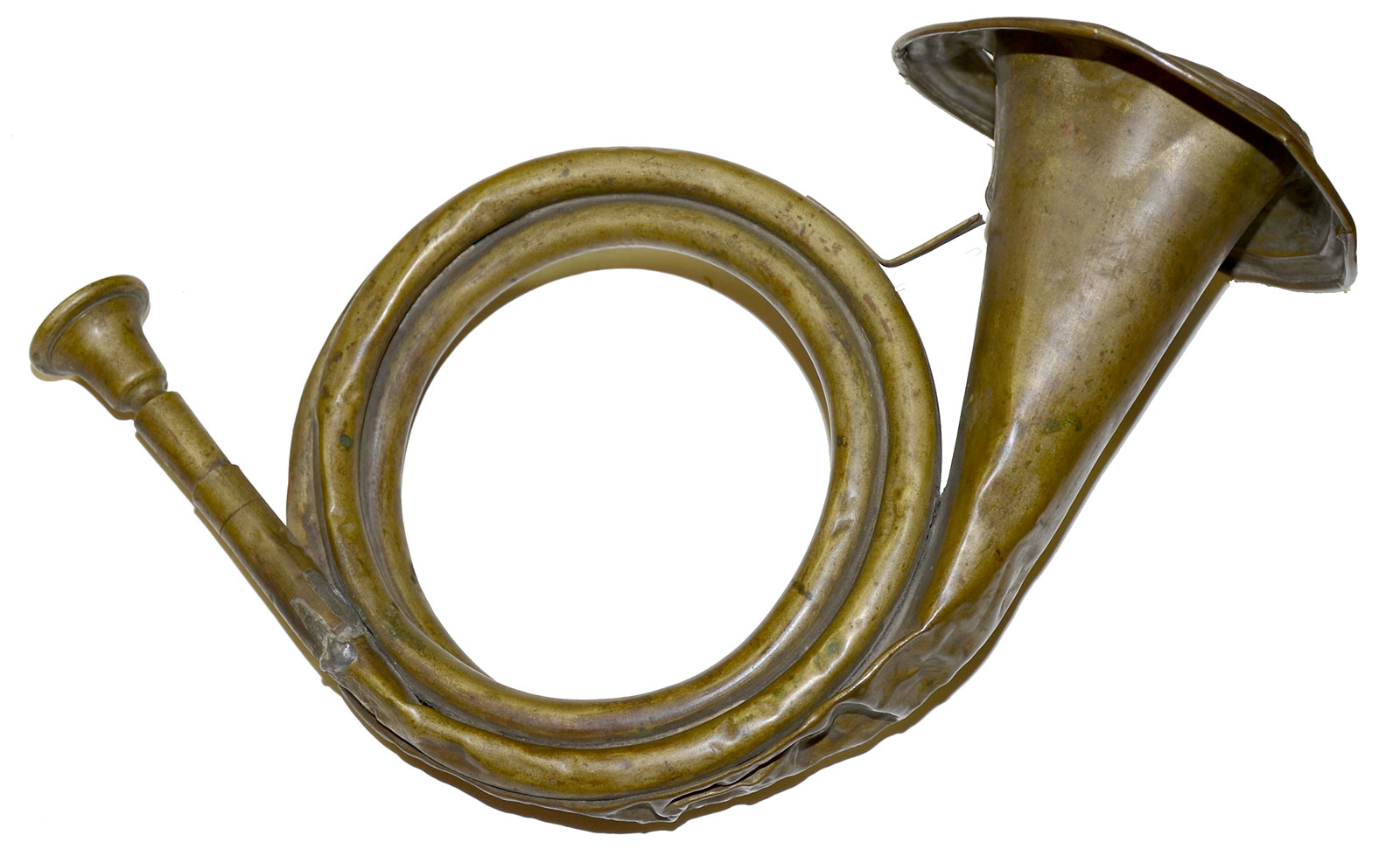 LIGHT INFANTRY HUNTING HORN FOUND AT THE STONE WALL NEAR THE ANGLE AFTER PICKETT’S CHARGE AT GETTYSBURG