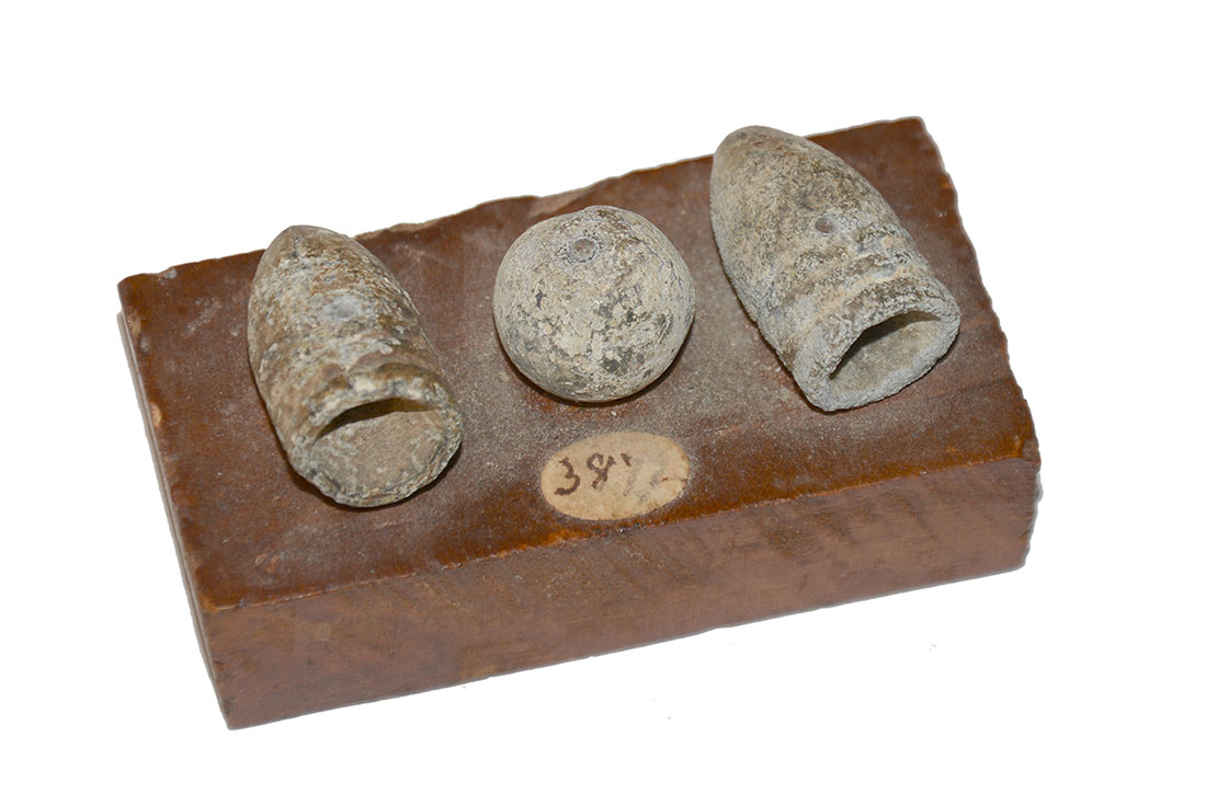 GETTYSBURG BULLET SET SOUVENIR FROM JENNIE WADE HOUSE