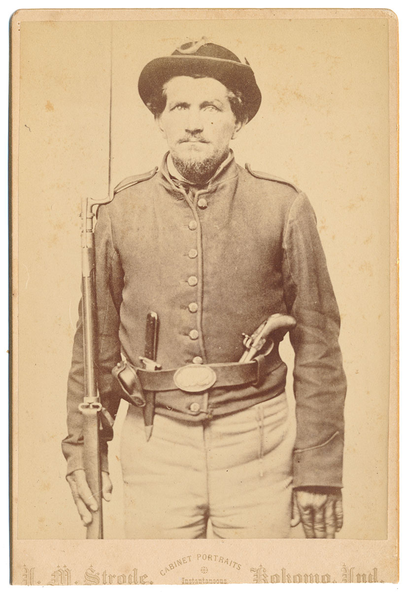 ARMED CIVIL WAR INFANTRYMAN: INDIANA