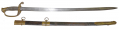 RARE INSPECTOR MARKED REGULATION MODEL 1850 FOOT OFFICER’S SWORD BY AMES, ID’D TO 11TH US INFANTRY CAPTAIN & LATER BRIGADIER GENERAL JOHN W. AMES