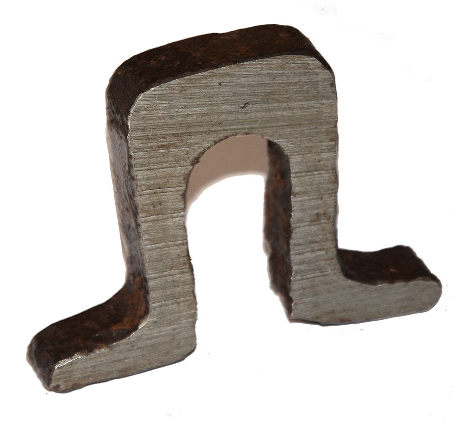 CONFEDERATE “U-RAIL” RAILROAD IRON