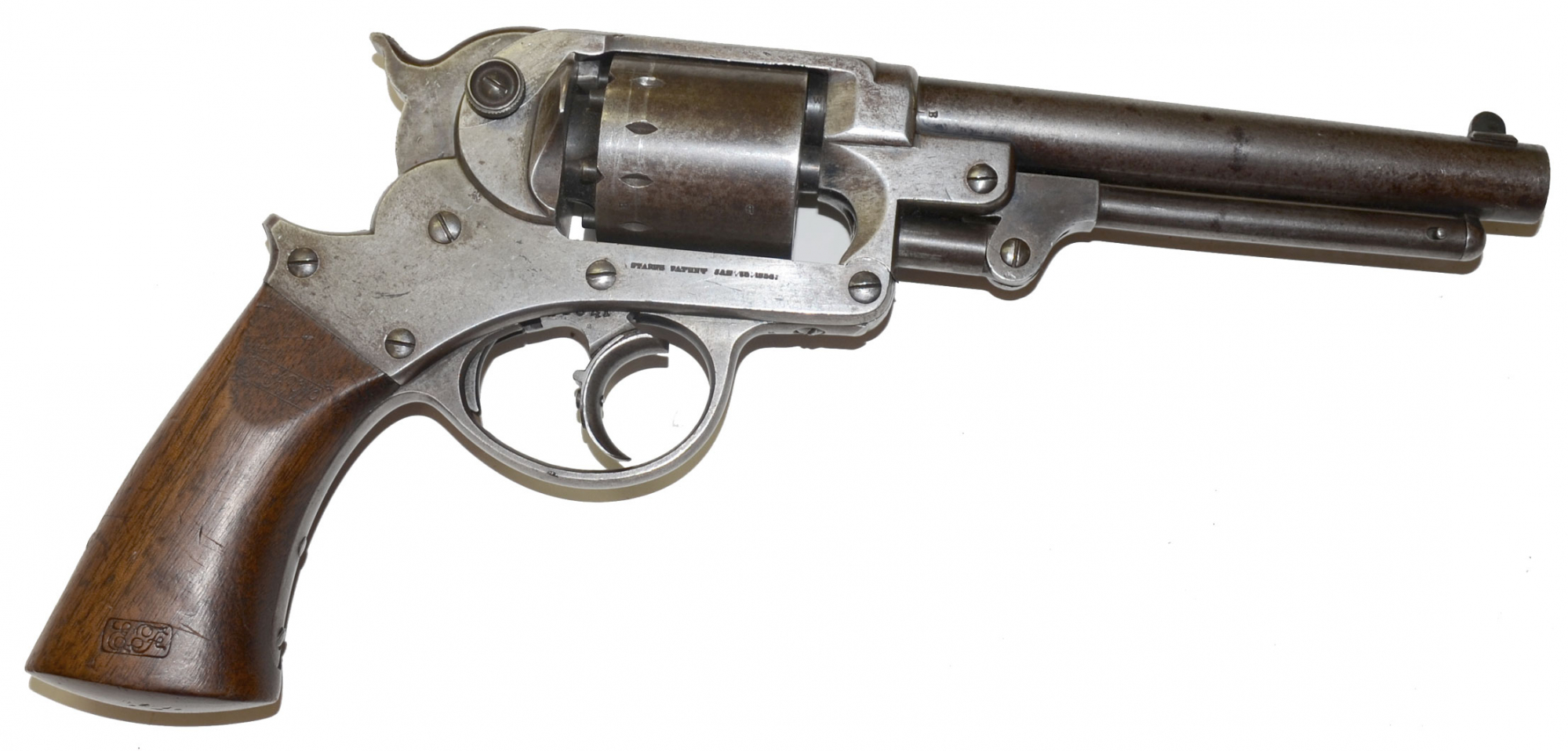 ORIGINAL STARR DOUBLE ACTION MODEL 1858 PERCUSSION ARMY REVOLVER 