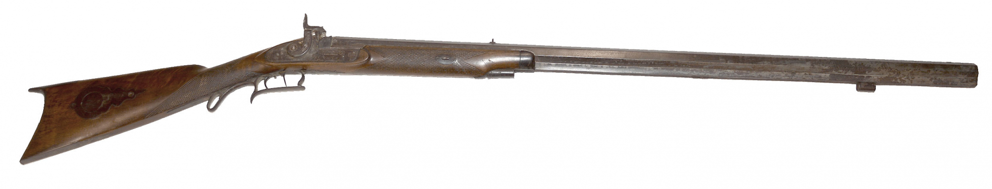 ALEXANDER MCCOMMAS, BALTIMORE - HALF STOCK PERCUSSION RIFLE 