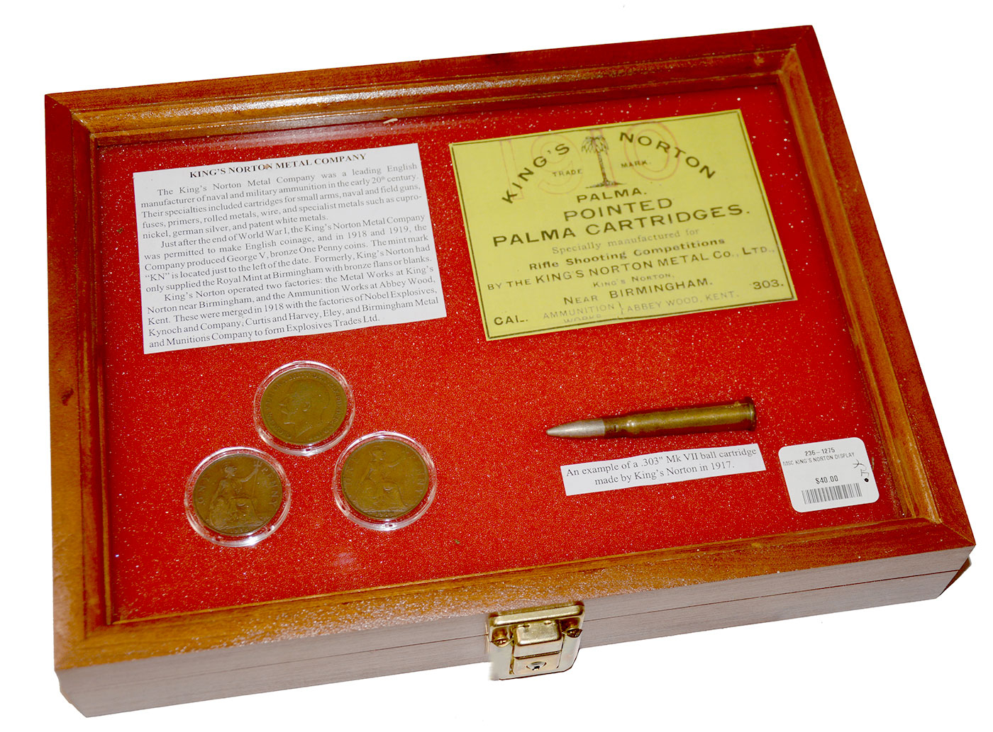 KING’S NORTON COMPANY DISPLAY