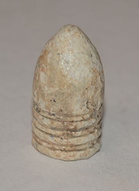 CONFEDERATE .58 CALIBER “6-GROOVE / RECUT MOLD” TEAT BASE BULLET