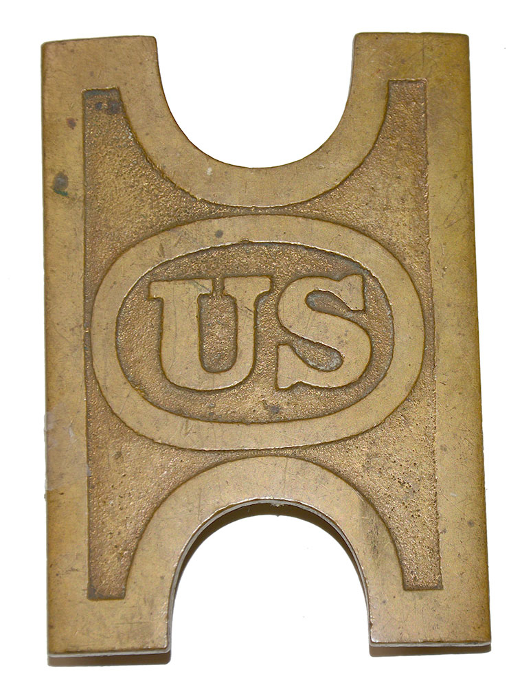 US MODEL 1886 MILLS CARTRIDGE BELT BUCKLE
