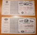 UNITED STATES INTERNAL REVENUE LIQUOR AND TOBACCO STAMP CERTIFICATES
