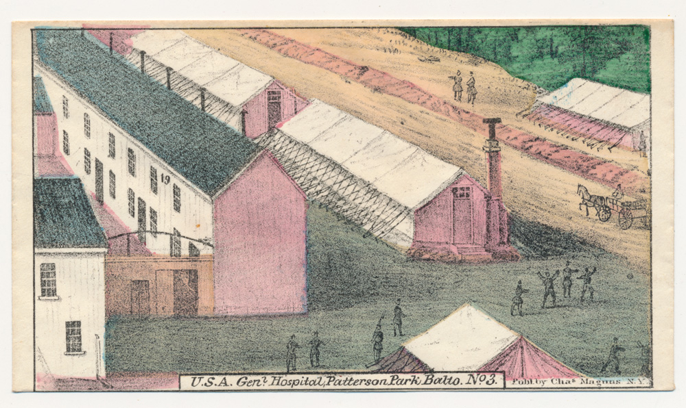 UNION PATRIOTIC COVER OF BALTIMORE HOSPITAL