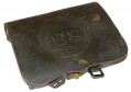 WELL-MARKED U.S. PATTERN 1864 INFANTRY CARTRIDGE BOX