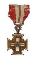 UDC WORLD WAR I CROSS OF MILITARY SERVICE IDENTIFIED BY NUMBER