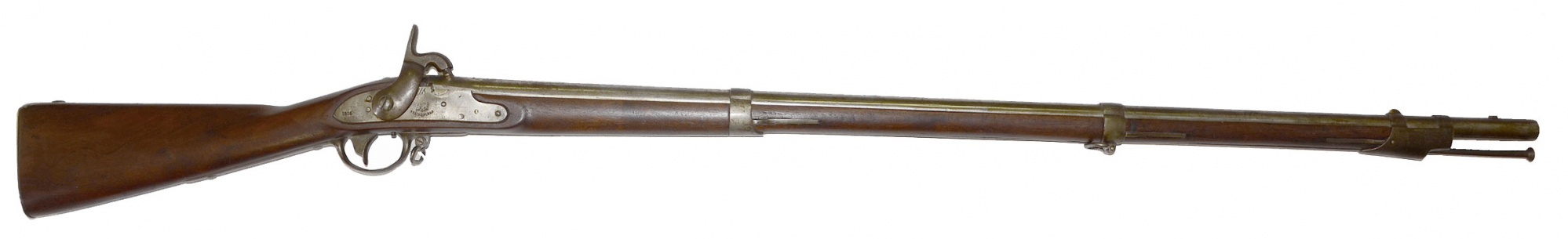 MODEL 1816 SPRINGFIELD MUSKET ALTERED TO PERCUSSION