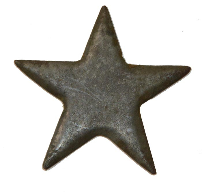 RELIC “STAR” DEVICE RECOVERED NEAR FREDERICKSBURG