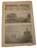 HARPER’S WEEKLY, NEW YORK, JANUARY 14, 1865 - SHERMAN/SAVANNAH/FT. McALLISTER