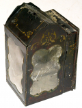 LARGE MINOR’S PATENT TIN FOLDING POCKET LANTERN DATED 1865 