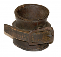 CIVIL WAR CAVALRY CARBINE SOCKET - MAKER MARKED