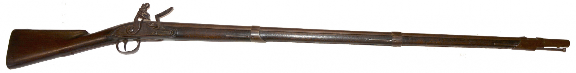 SCARCE 1809 DATED R & C LEONARD US CONTRACT 1808 MUSKET WITH MASSACHUSETTS OWNERSHIP MARKINGS