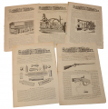 LOT OF 5 SCIENTIFIC AMERICAN PAPERS DATED 1861, 62, 63