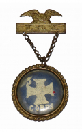 VERY EARLY UNION 5TH CORPS VETERANS BADGE